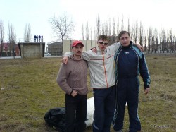 Майкопские пилоты Всеволод, Анатолий, Василий
(Мысхако 23 февраля 2006 г.)
